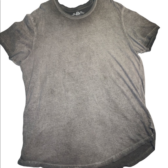 American Rag Mens Longline Tee, XXL, distressed color - Picture 3 of 3
